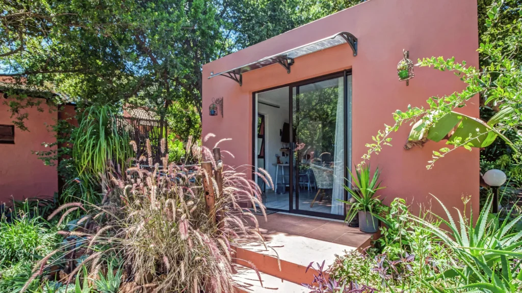 Private entrance to a guest room